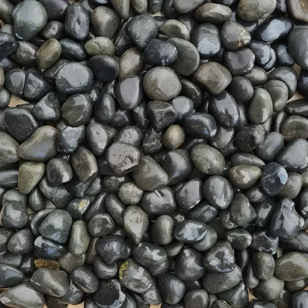 25-35MM Black Pebbles 20KG (Bagged)