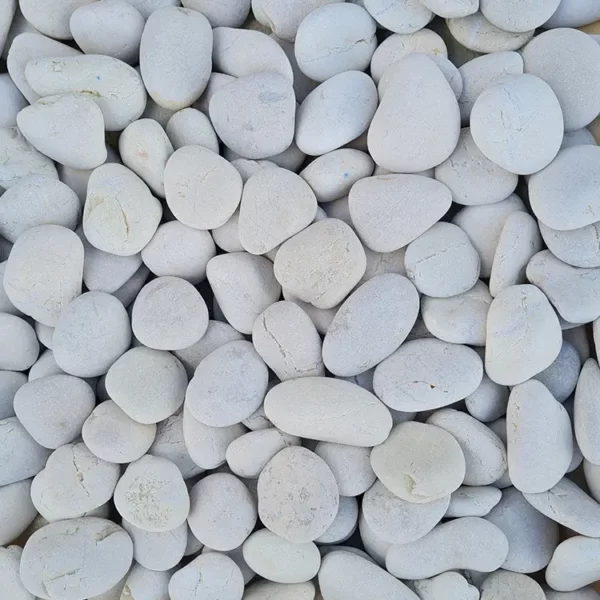 50-70MM Cream Pebbles 20KG (Bagged)