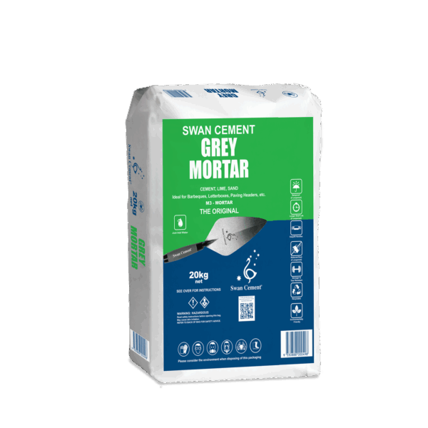 Grey Mortar Cement 20KG (Bagged)