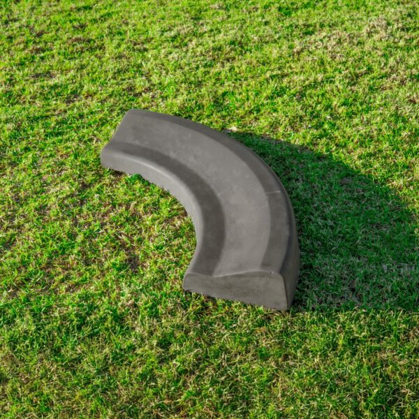 90° Kerbing Charcoal (High on Outside)